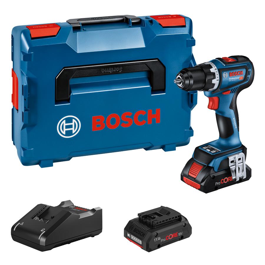 GSR 18V-90 C Akku-Bohrschrauber 18V 4,0Ah in L-Boxx - 06019K6004