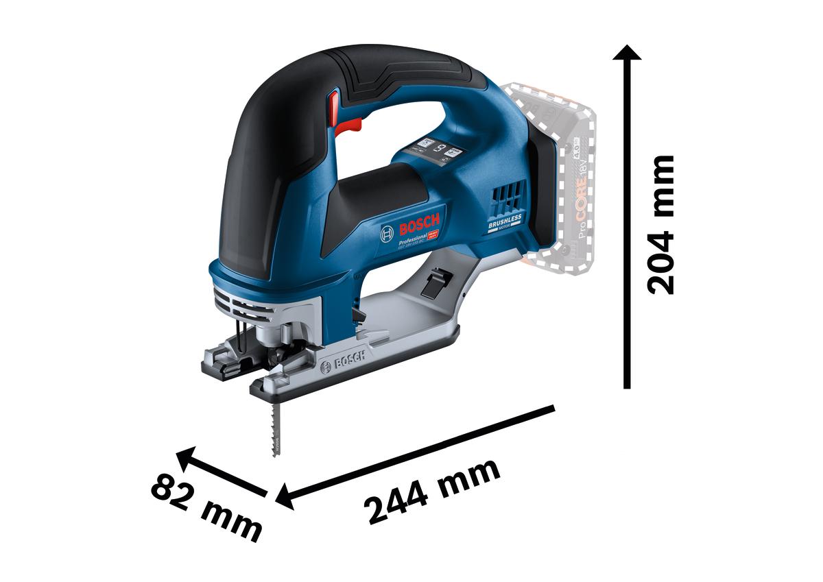 GST 18V-155 BC Accu Decoupeerzaag 18V Basic Body in L-Boxx - 06015B1000