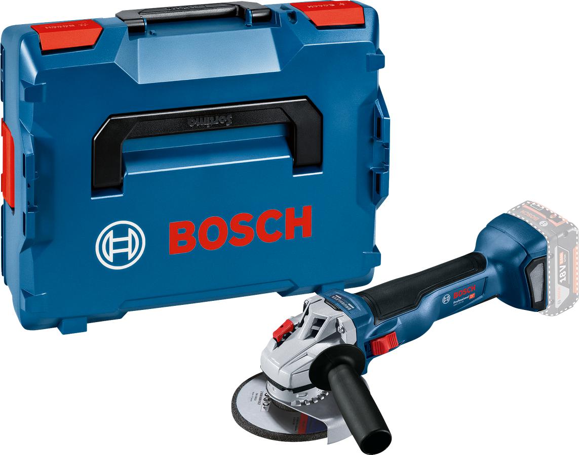 GWS 18V-10 Cordless Angle Grinder 115mm 18V Basic Body in L-Boxx - 06019J4001