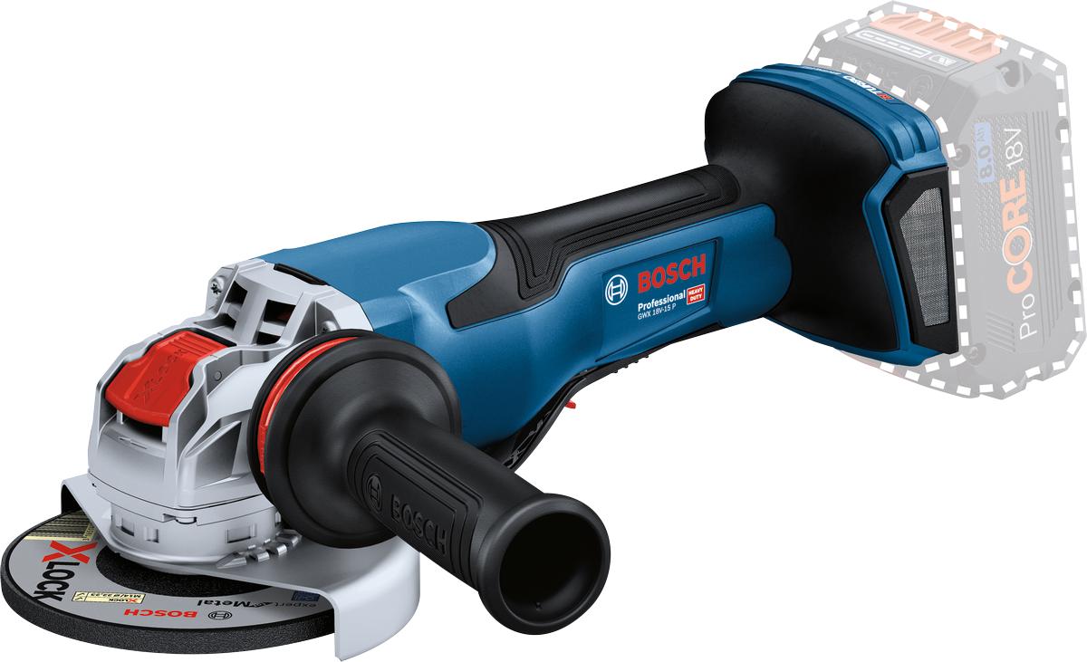 GWX 18V-15 P Akku-Winkelschleifer 125 mm 18-V-Grundkörper – 06019H6F00