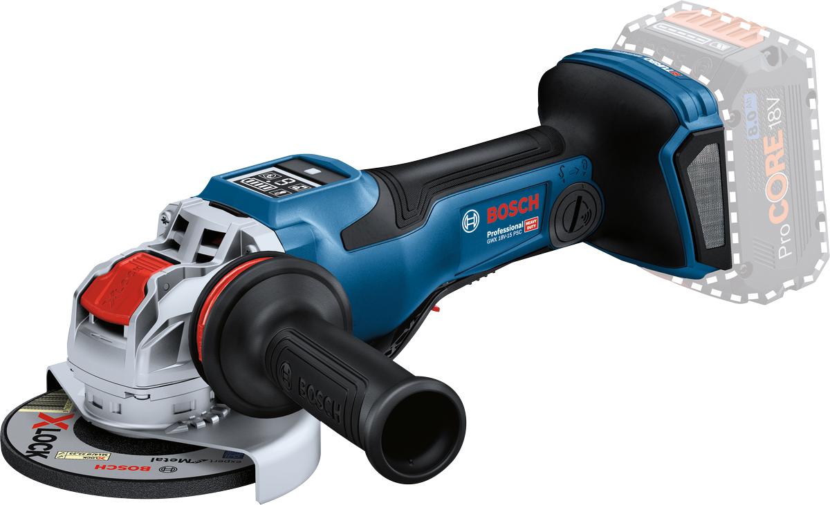 GWX 18V-15 PSC Akku-Winkelschleifer 125 mm 18-V-Grundkörper – 06019H6G00