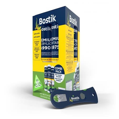 Premium Acryl weiß 3x BI/BU/ANTICR + Gratis Kistenschneider