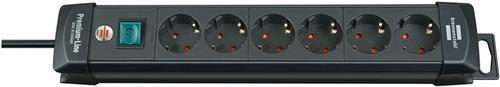 Premium-Line, 6-way socket black - 1951160100