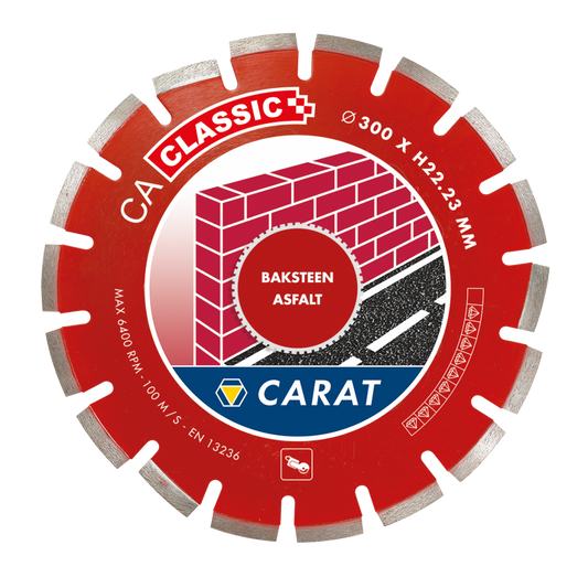 CARAT DIAMANTZAAG ASFALT Ø400x20,00MM, CA CLASSIC
