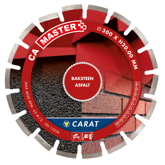 CARAT DIAMANTZAAG ASFALT Ø400x20,00MM, CA MASTER