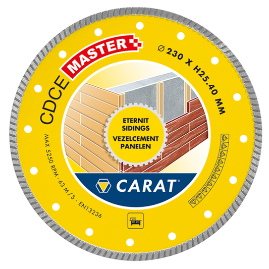 CARAT DIAMANTZAAG ETERNIT Ø230x25,40 MM, CDCE MASTER