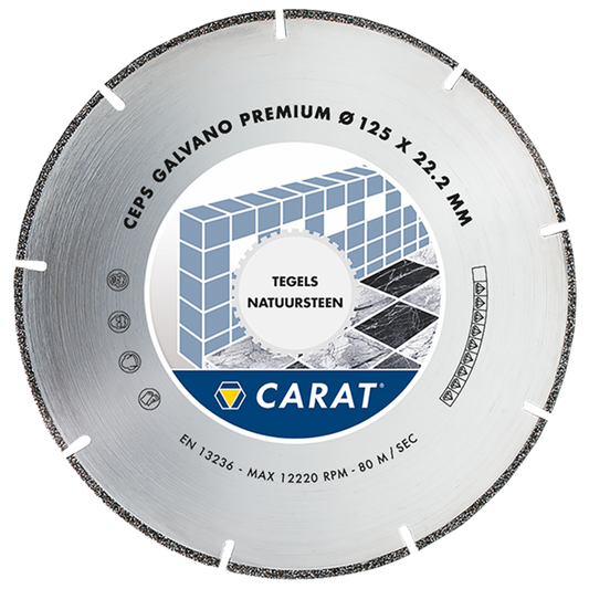 CARAT GALVANO Ø180x22,23 MM, CEPS CLASSIC