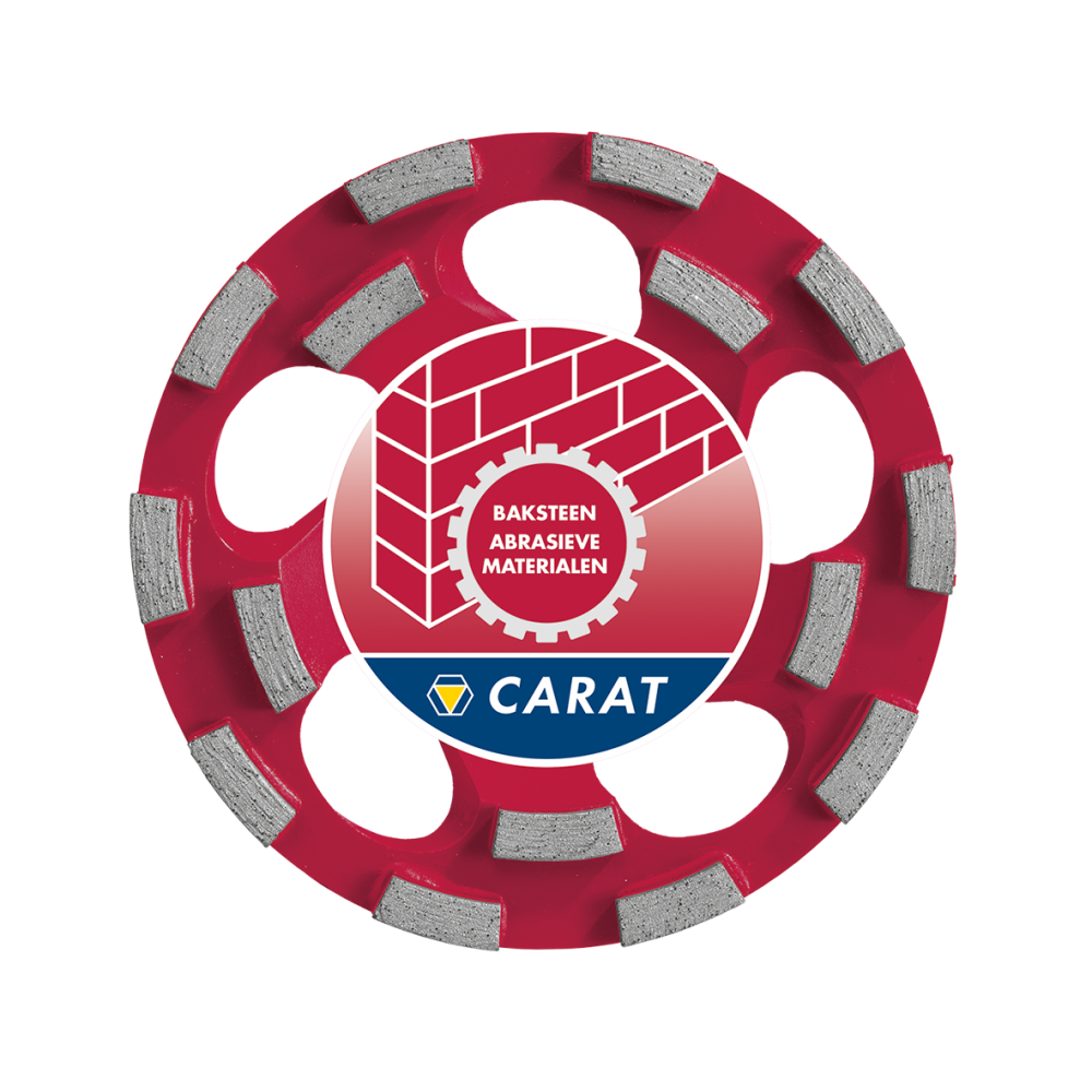 CARAT SLIJPKOP BAKSTEEN Ø180x22,23 MM DUSTEC®, CUBD MASTER