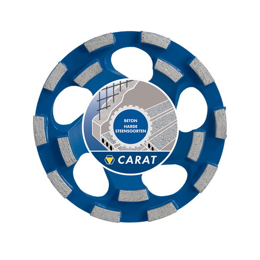 CARAT SLIJPKOP BETON Ø180x22,23 MM DUSTEC®, CUBD MASTER