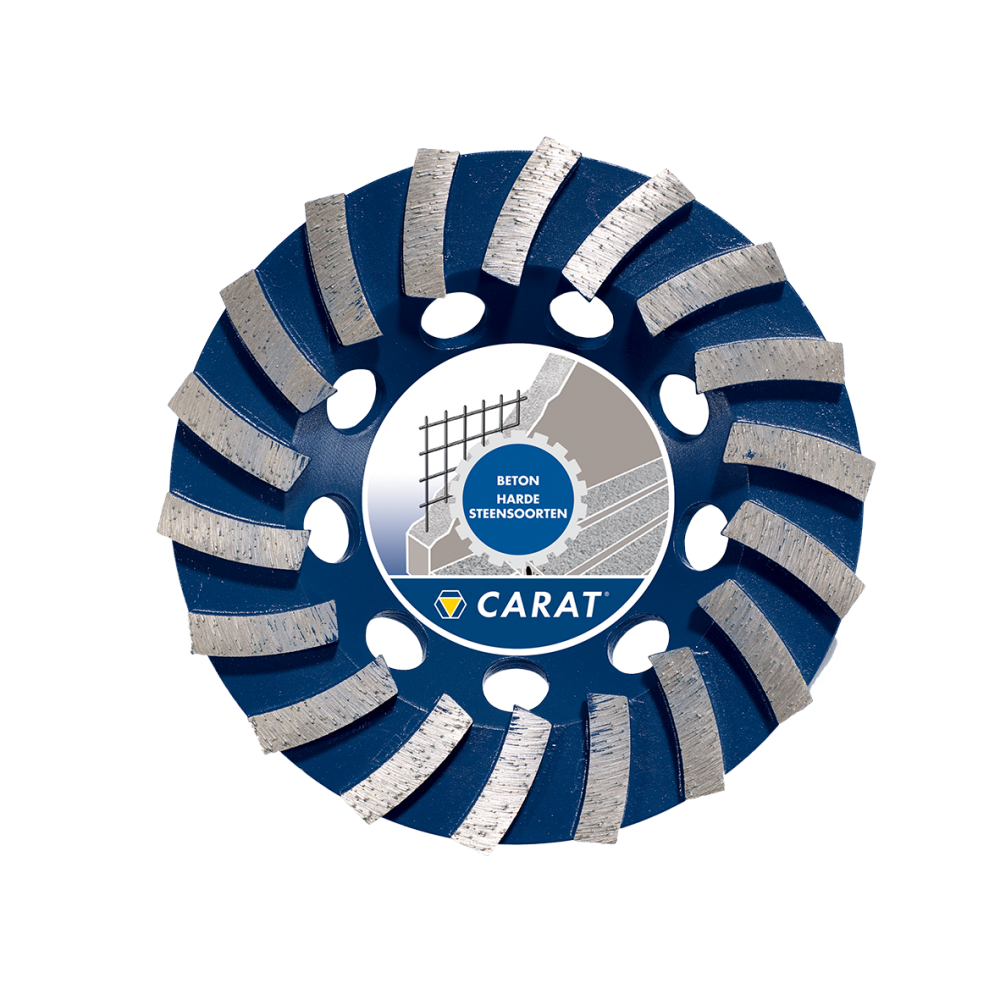 CARAT SLIJPKOP BETON Ø115x22,23 MM DUSTEC®, DF MASTER