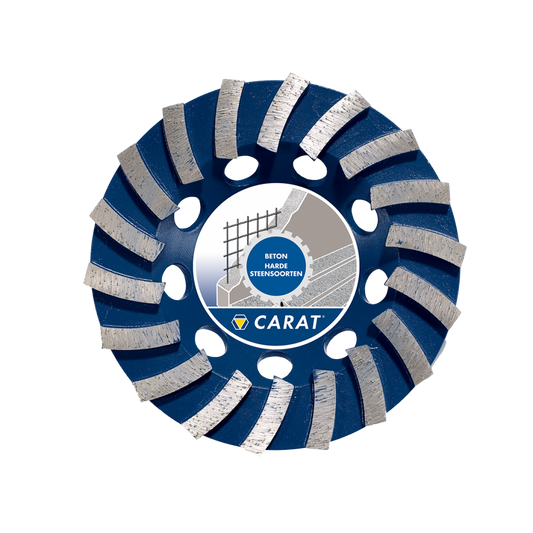 CARAT SLIJPKOP BETON Ø180x22,23 MM DUSTEC®, DF MASTER