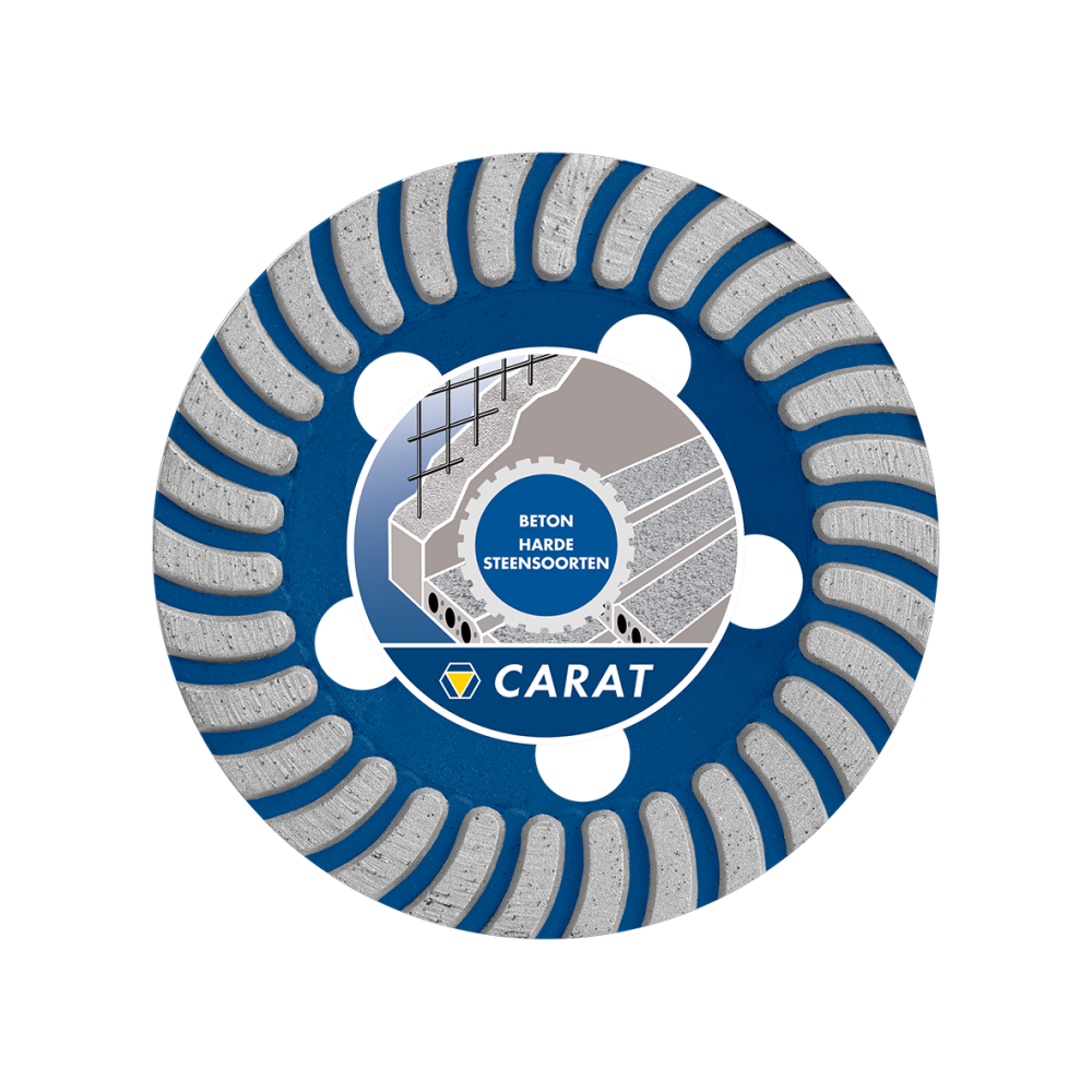 CARAT SLIJPKOP BETON Ø100xM14 DUSTEC®, CUM MASTER