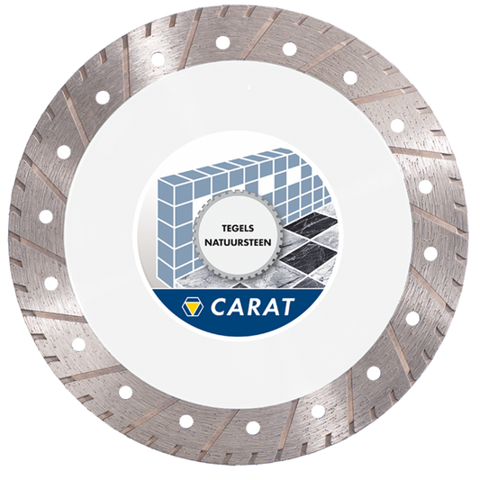 CARAT DIAMANTZAAG TEGELS/NAT.STEEN Ø230xM14, DUAL MASTER