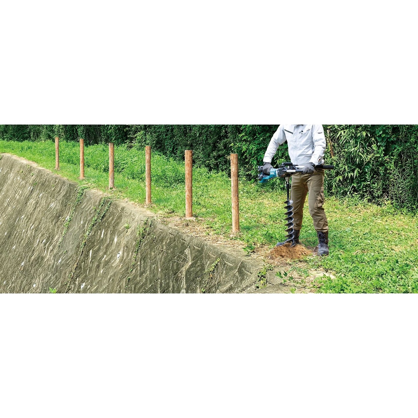 DDG460ZX7 Akku Erdbohrer 2x18V Grundkörper