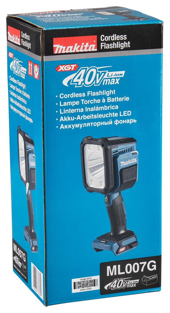 DEAML007G LED-Bau-Taschenlampe mit verstellbarem Kopf, 40 V max.
