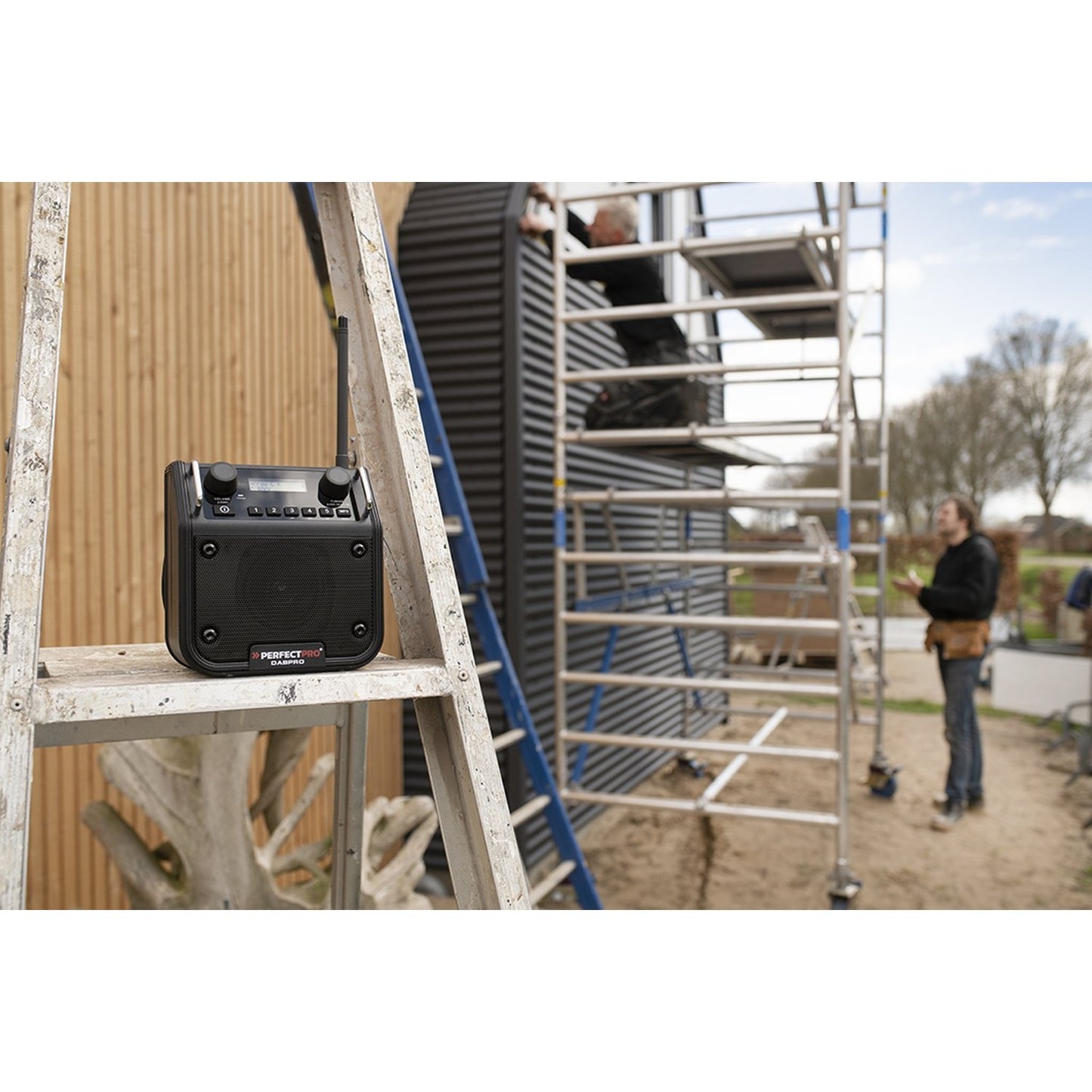 DABPRO2 Bouwradio DAB+ netstroom & batterij - DPR2