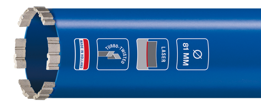 CARAT LASER DIAMANTBOOR Ø121x300xM30, BETON MASTER