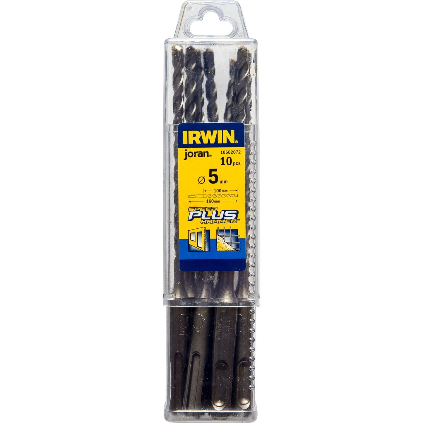 Irwin SDS+ betonboor 5.0X160 MM 10 PCS - 10502072