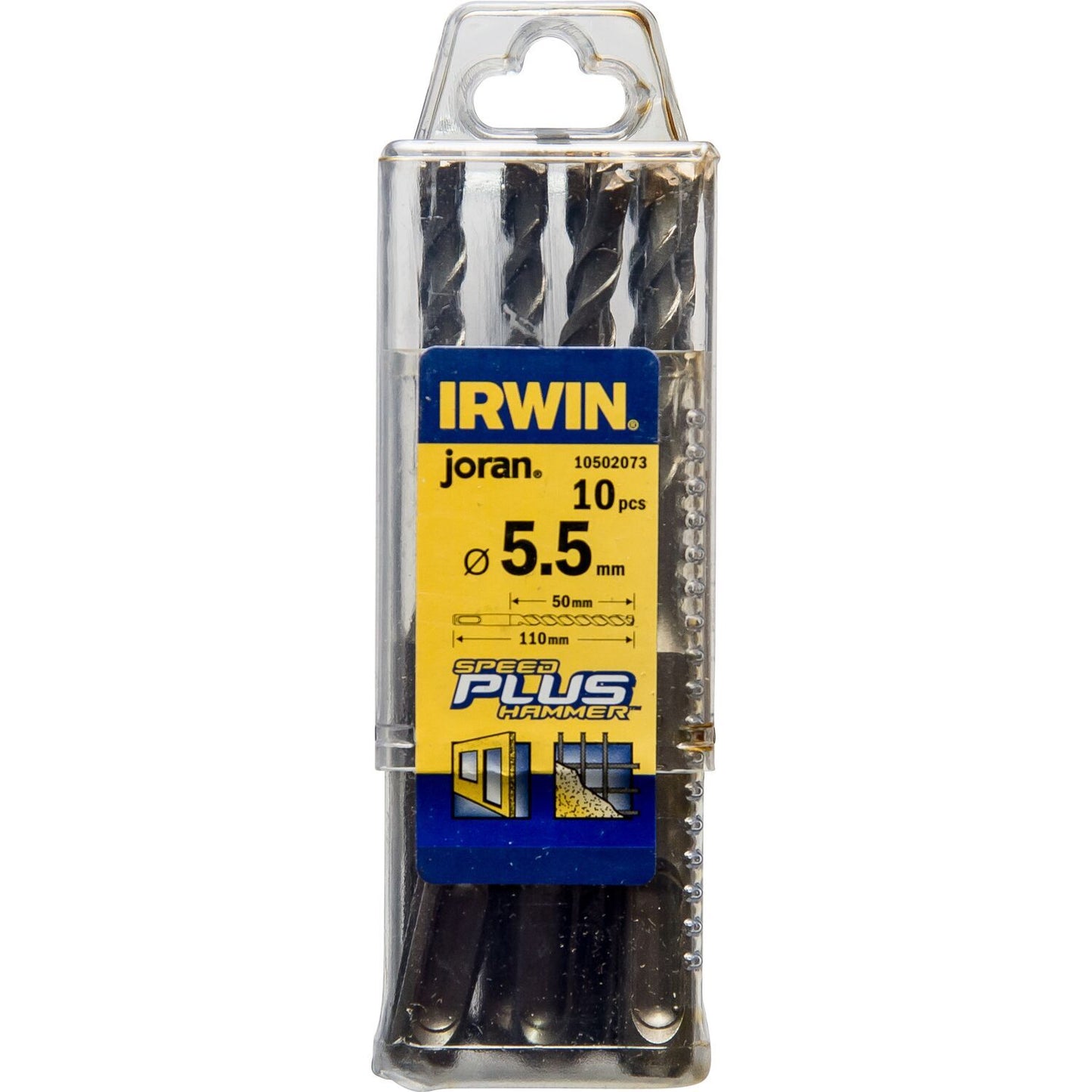 Irwin SDS+ betonboor 5.5X110 MM 10 PCS - 10502073