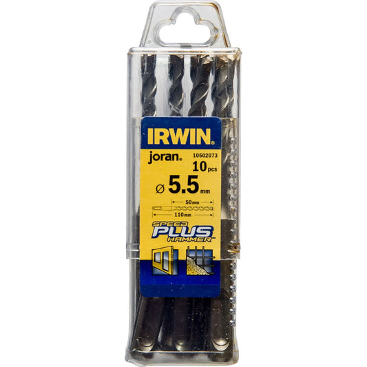 Irwin SDS+ betonboor 5.5X110 MM 10 PCS - 10502073