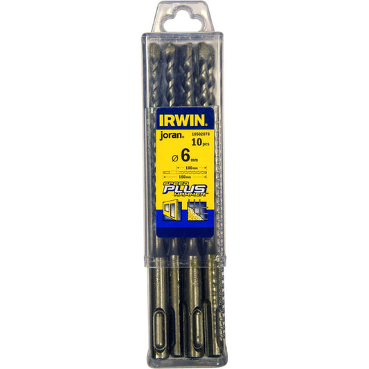 Irwin SDS+ betonboor 6.0X160 MM 10 PCS - 10502076
