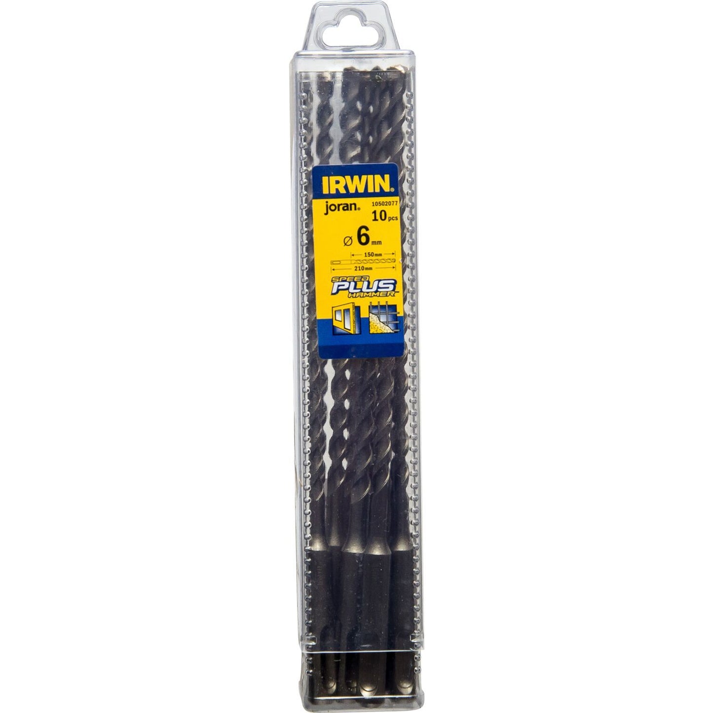 Irwin SDS+ betonboor 6.0X210 MM 10 PCS - 10502077