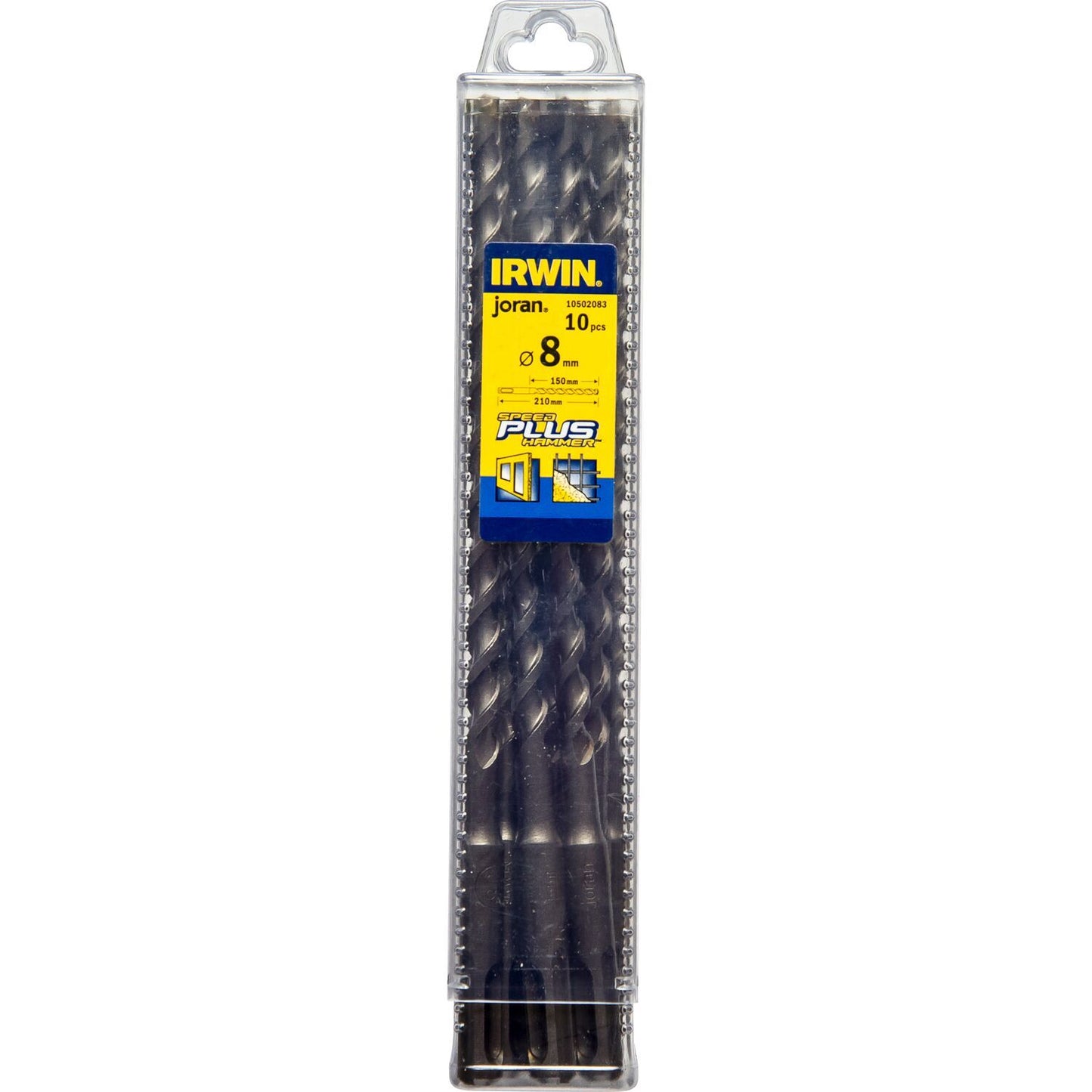Irwin SDS+ betonboor 8.0X210 MM 10 PCS - 10502083