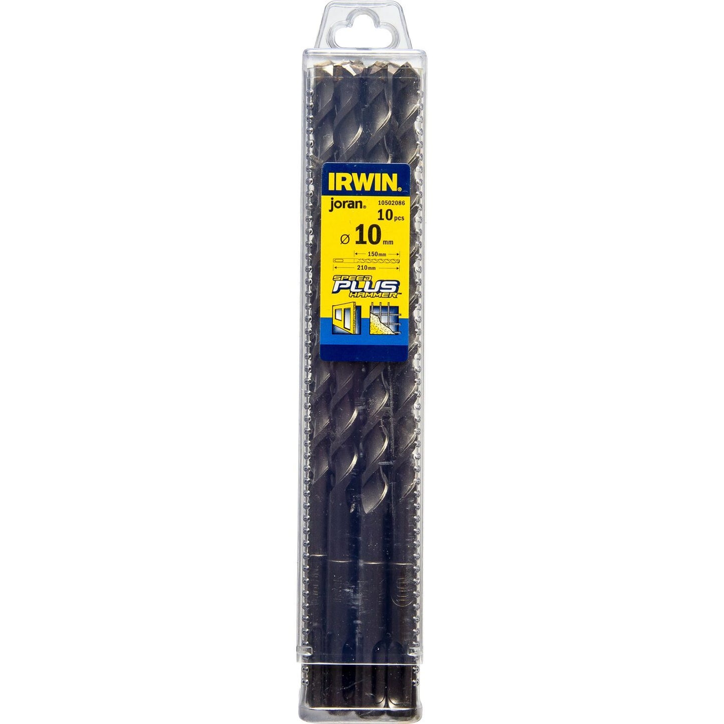 Irwin SDS+ betonboor 10X210 MM 10 PCS - 10502086