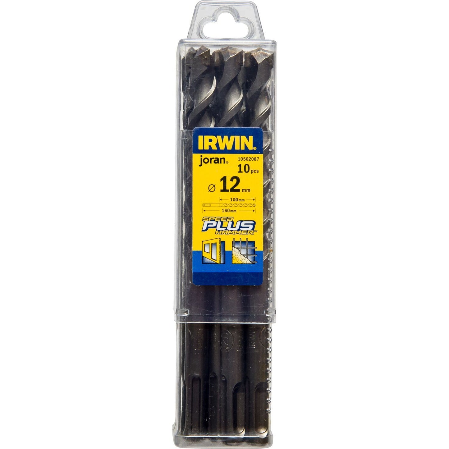 Irwin SDS+ betonboor 12X160 MM 10 PCS - 10502087