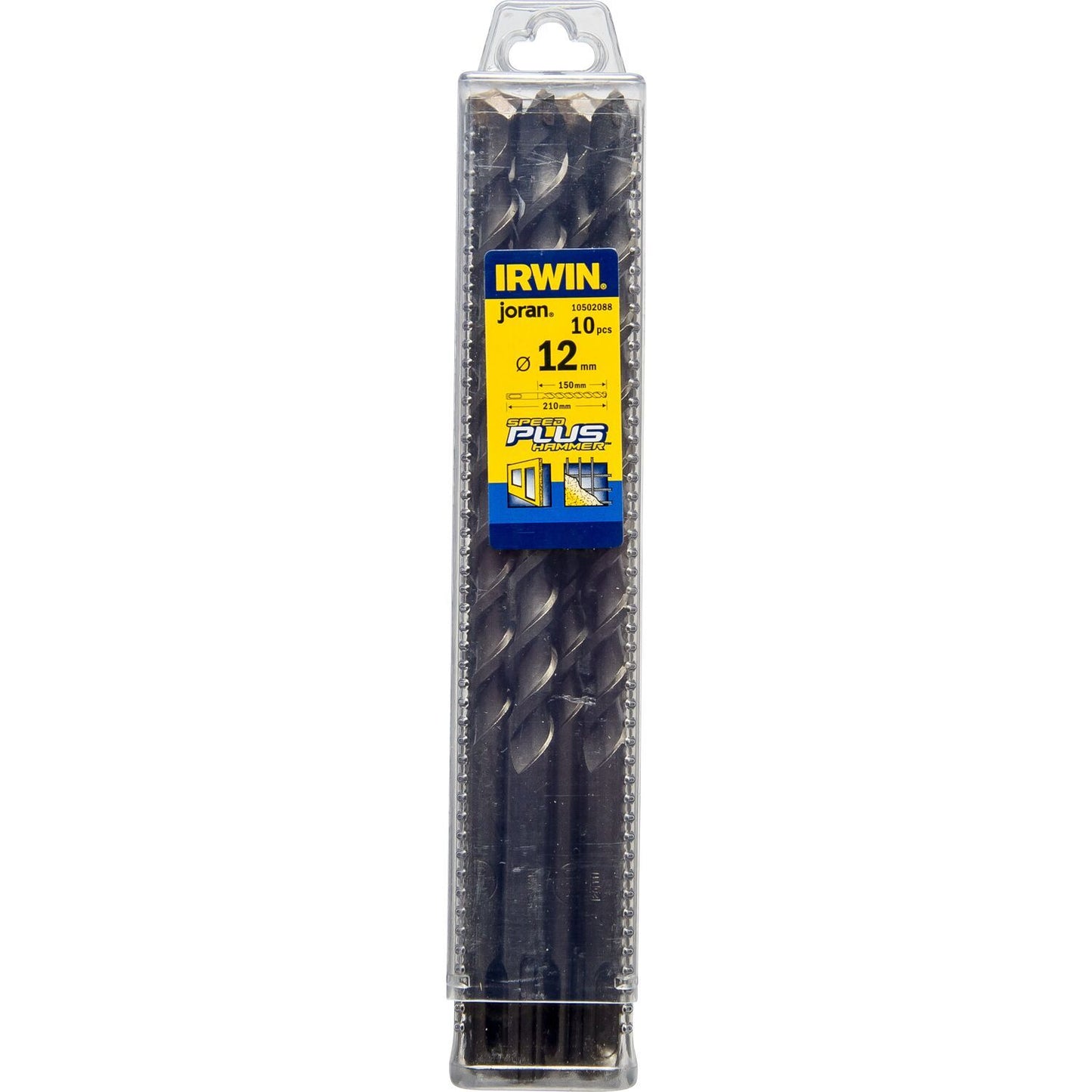 Irwin SDS+ betonboor 12X210 MM 10 PCS - 10502088