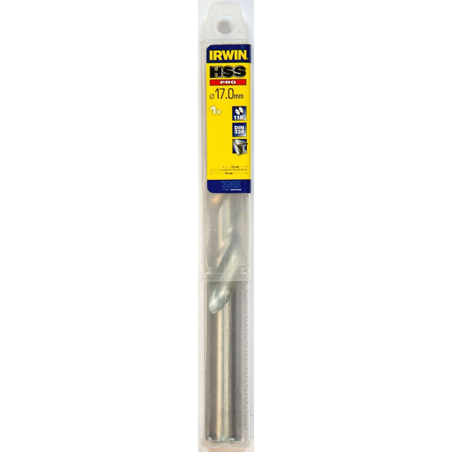 Irwin HSS PRO Metaalboor 118° 17.0MM - 10502411