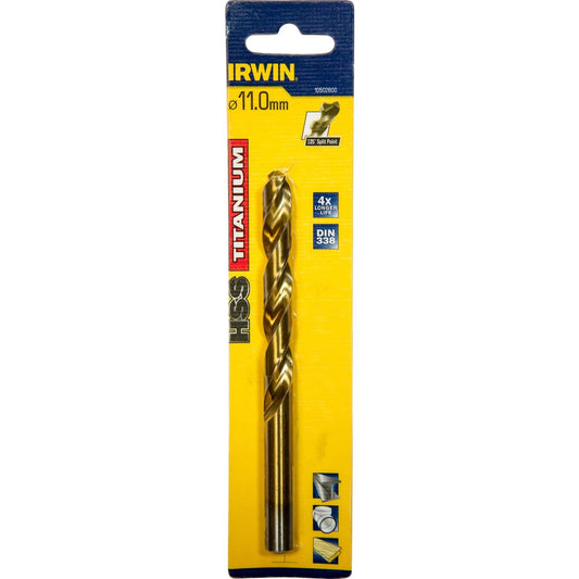 Irwin HSS Metallbohrer 135° Titan 11MM - 10502600