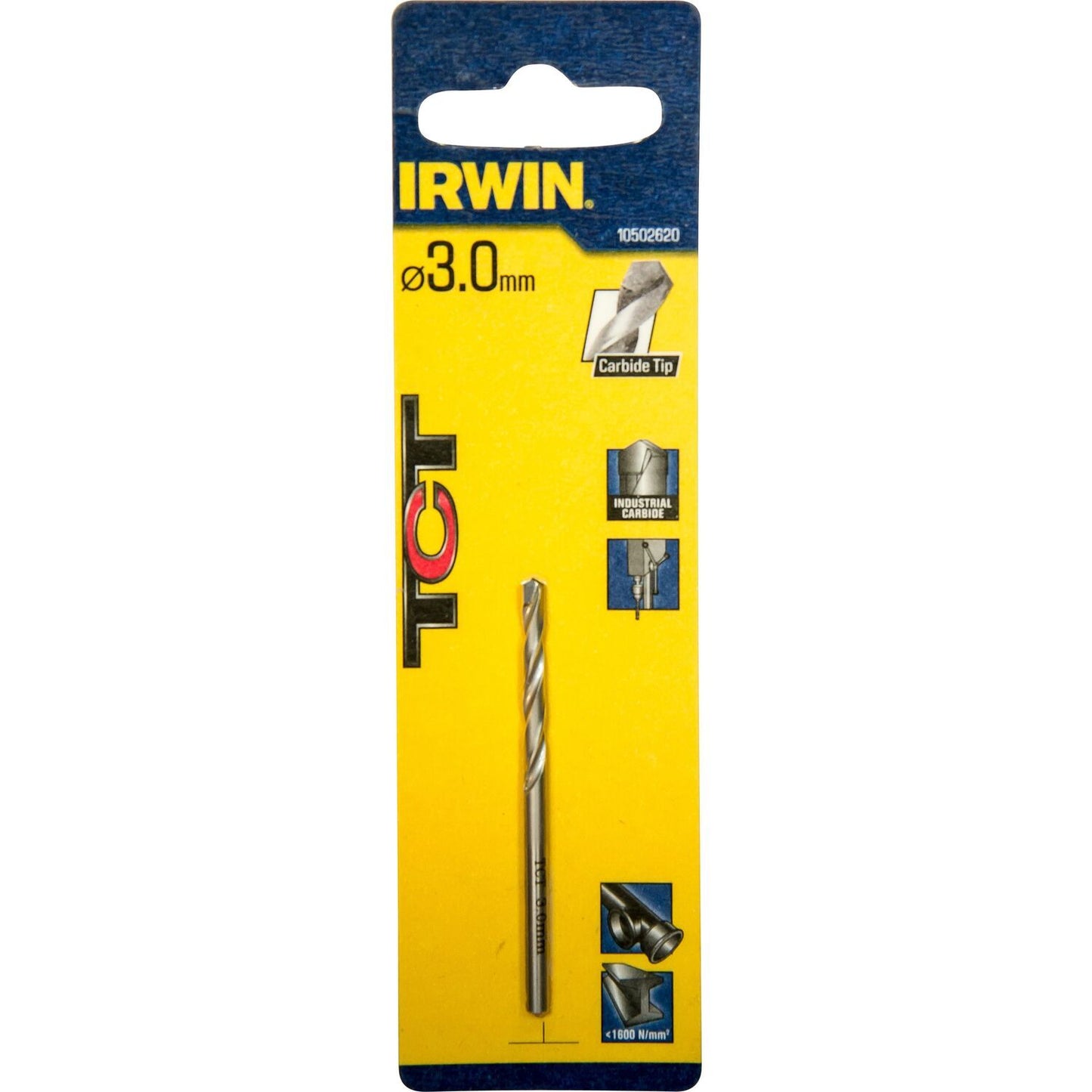 Irwin HSS PRO Metal drill (TCT) 3.0MM - 10502620