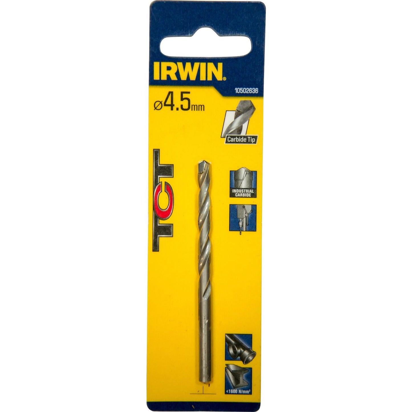 Irwin HSS PRO Metaalboor (TCT) 4.5MM - 10502636
