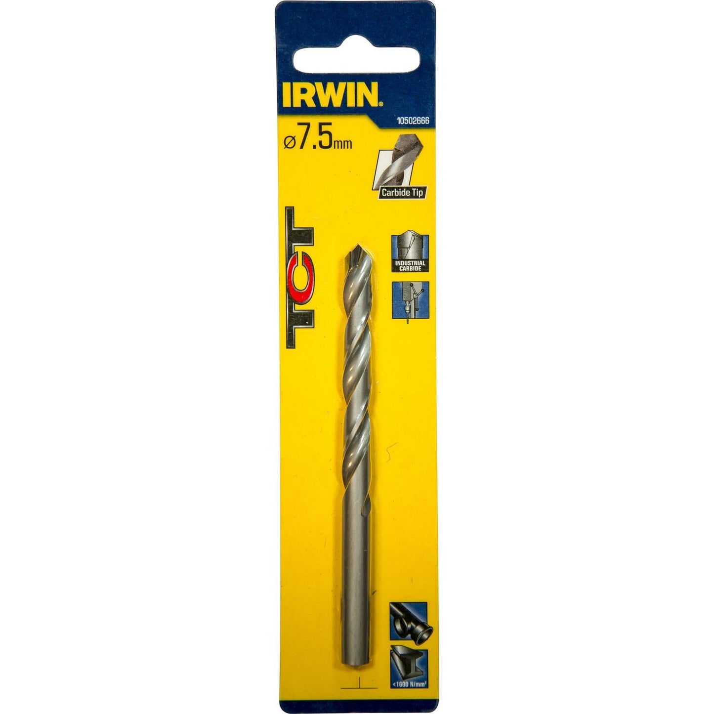 Irwin HSS PRO Metaalboor (TCT) 7.5MM - 10502666