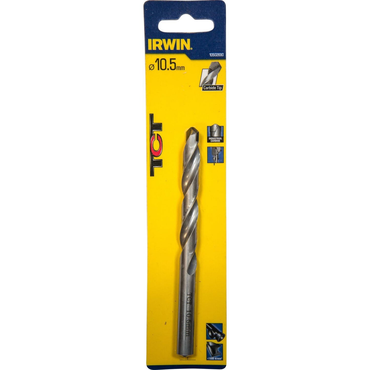 Irwin HSS PRO Metaalboor (TCT) 10.5MM - 10502690