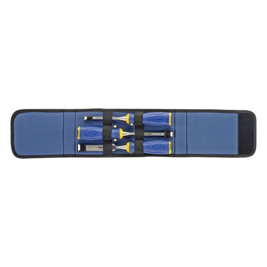 Irwin Universele Beitel met Slagkap MS500, 3 stuks, 10, 15, 20 mm, etui - 10503836
