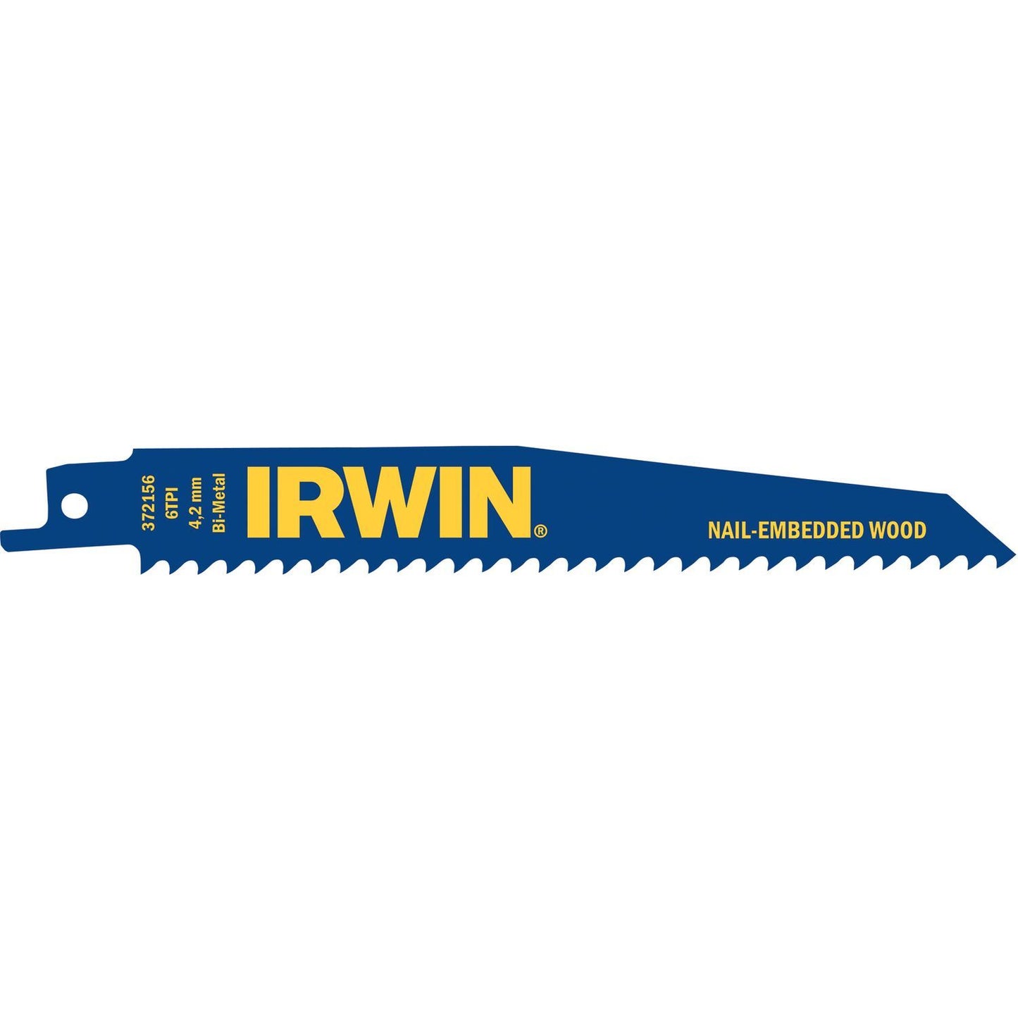 Irwin 156R 12"" / 300 mm 6TPI, zagen van hout met spijkers - 10504144