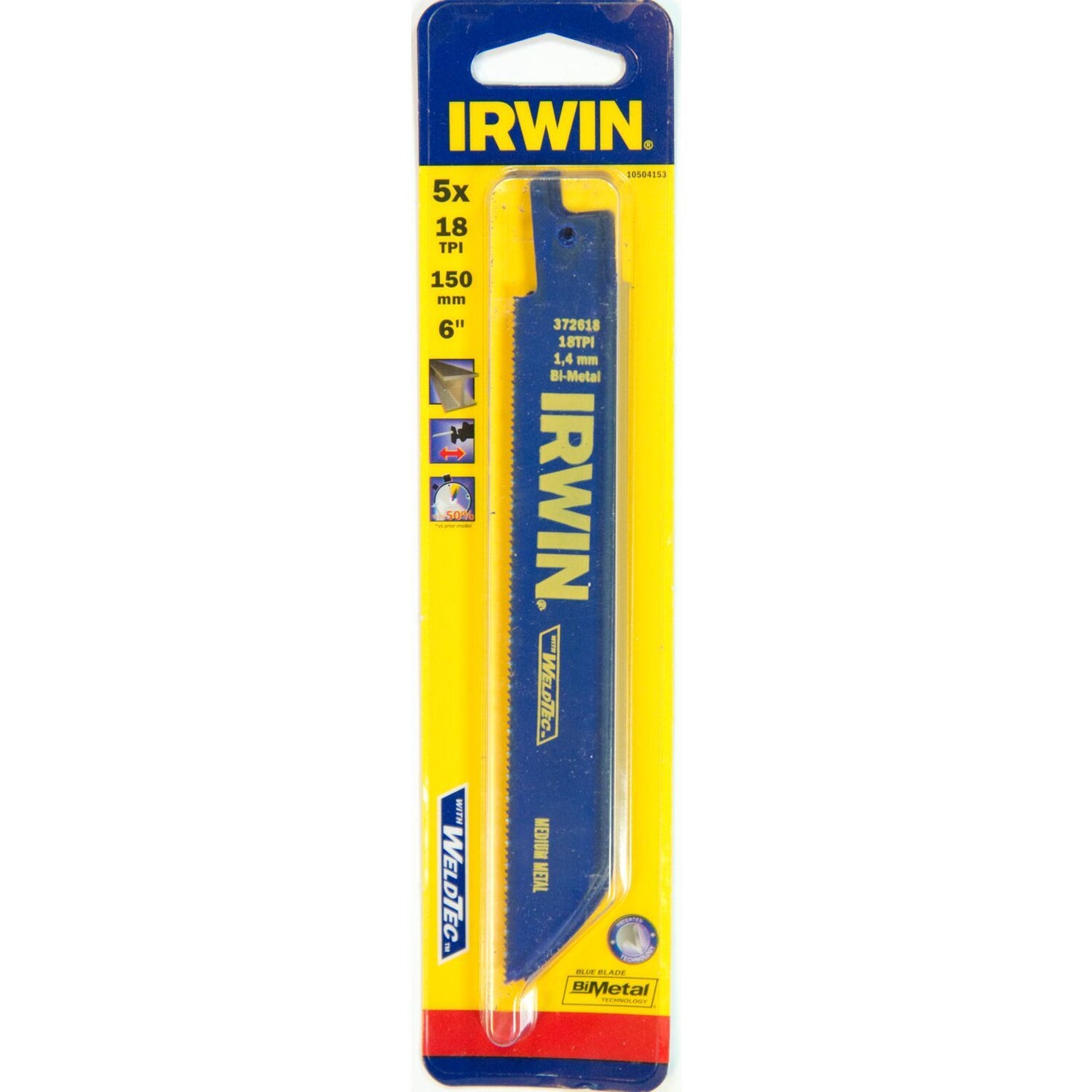 Irwin 618R 6"" / 150mm 18TPI, Hacksaws - 10504153