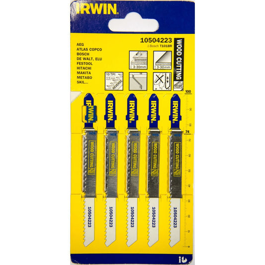 Irwin HCS, 100mm, 10TPI, T101BR, Reverse Tapered Blade, Wood Saws - 10504223