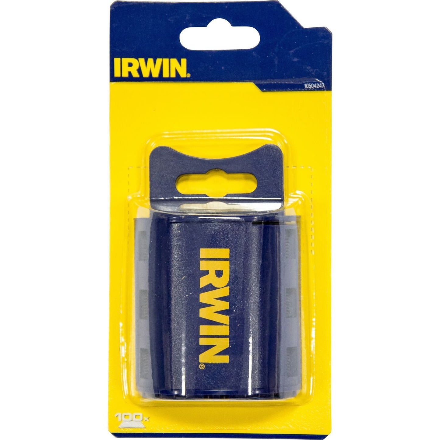 Irwin Koolstofstalen bladen - 100 stuks, in verdeler - 10504247