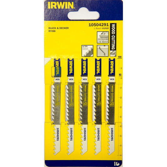 Irwin HCS, 100mm, 6 TPI, U101D, Tapered Blade, Wood Saws - 10504291