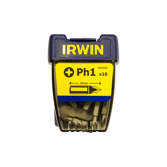 Irwin Phillips Ph1 - 1/4”/25 mm - 10 Stück - 10504330
