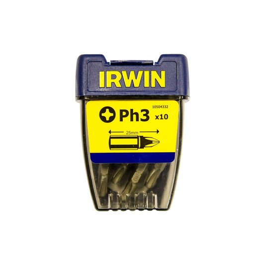 Irwin Phillips Ph3 - 1/4”/25 mm - 10 st - 10504332