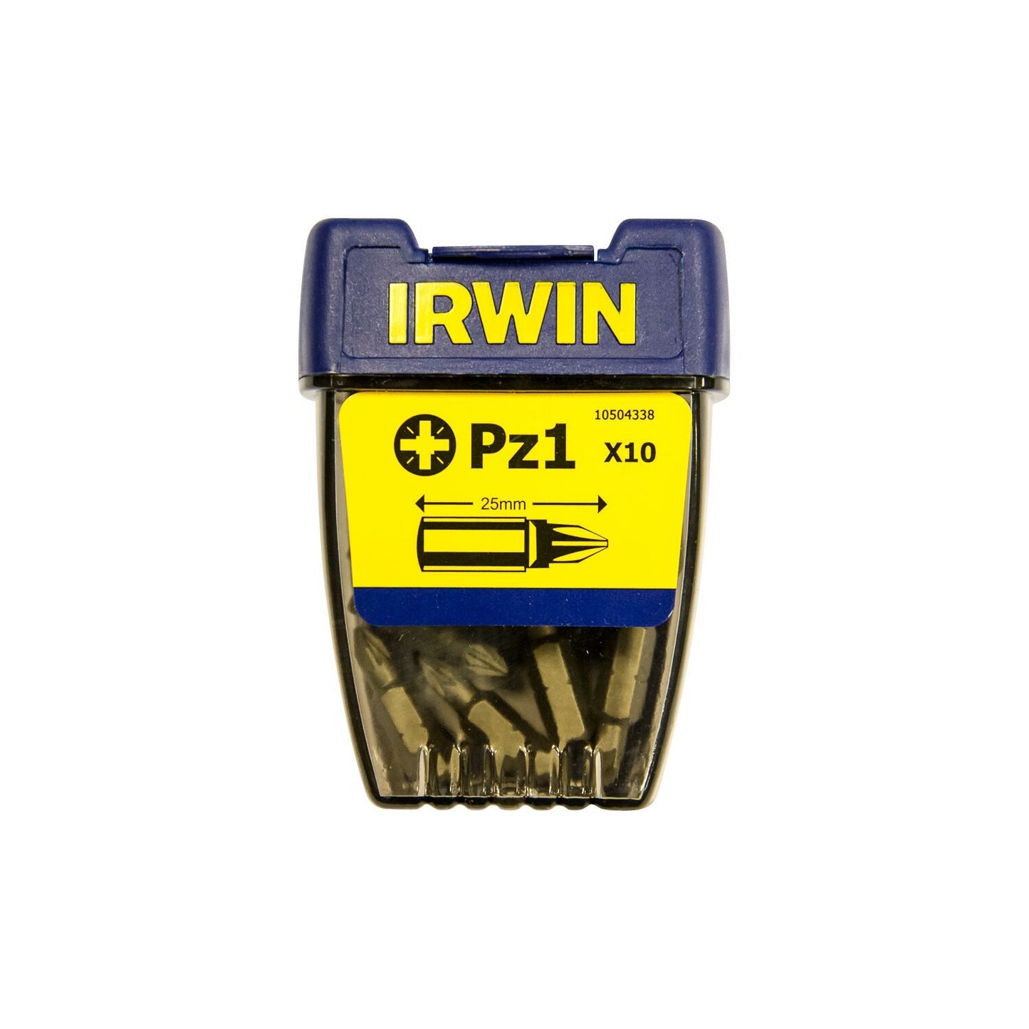 Irwin Pozidriv Pz1 - 1/4”/25mm - 10 pieces - 10504338
