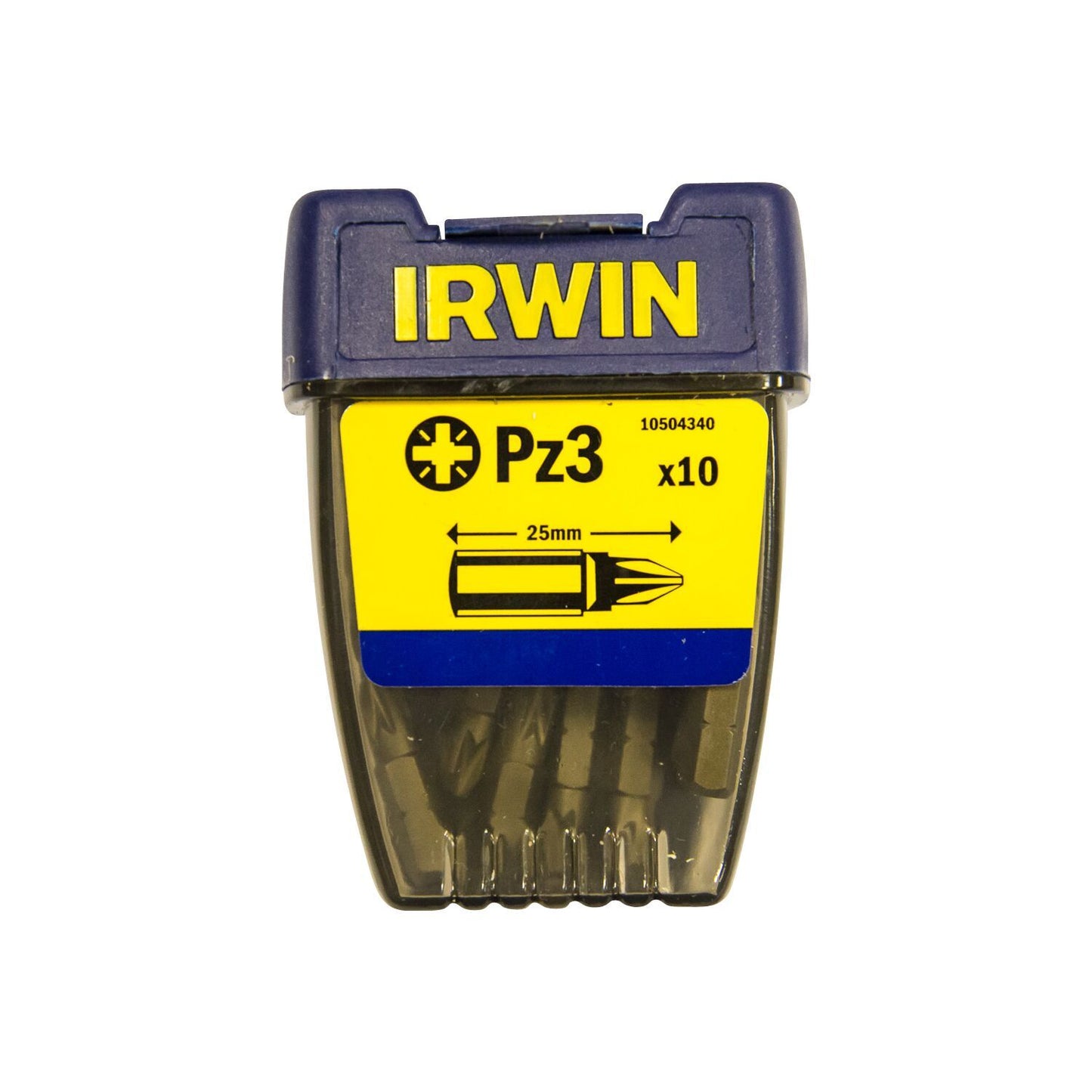 Irwin Pozidriv Pz3 - 1/4”/25 mm - 10 Stück - 10504340