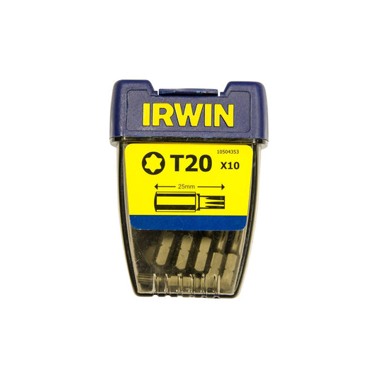 Irwin Torx T20 - 1/4”/25 mm - 10 Stück - 10504353