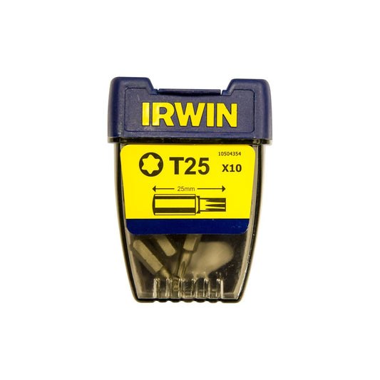 Irwin Torx T25 - 1/4”/25 mm - 10 Stück - 10504354