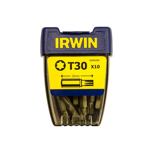 Irwin Torx T30 - 1/4”/25 mm - 10 Stück - 10504356