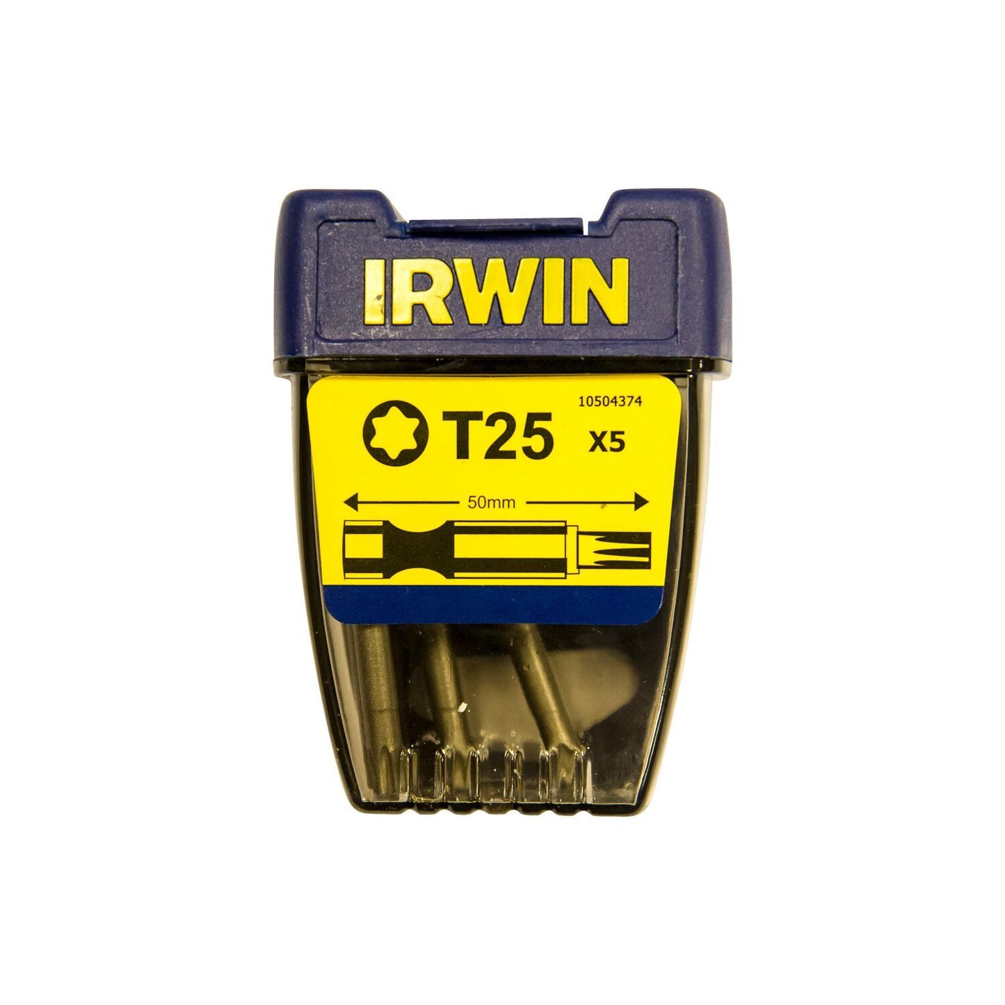 Irwin Torx T25 - 1/4”/50 mm - 5 stuks - 10504374